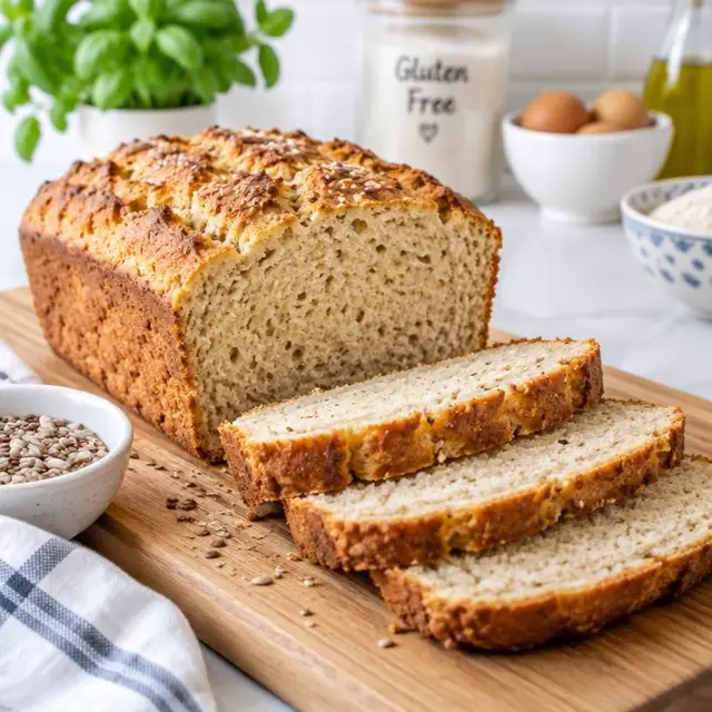 DOMOWY CHLEB BEZ GLUTENU