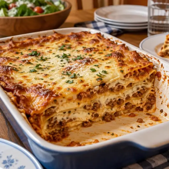 KREMOWA LAZANIA BEZ GLUTENU